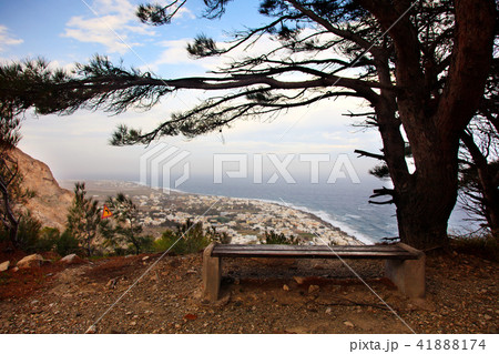 サントリーニ島-Ancient Thiraからの眺め- サントリーニ島-Ancient Thiraからの眺め- 41888174