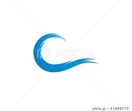 Water Wave symbol and icon Logo Template 41888570