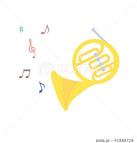 Material Instrument Horn 2 Stock Illustration