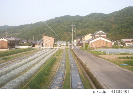 country side of Okayama view from train 41889405