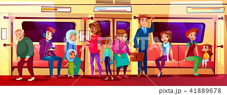 People social issue in subway vector illustration People social issue in subway vector illustration 41889678