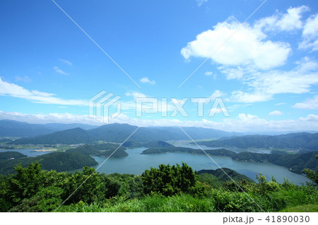 青空の三方五湖 青空の三方五湖 41890030