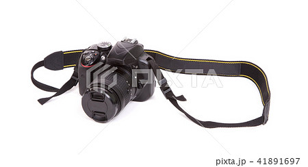 Digital camera isolated 41891697