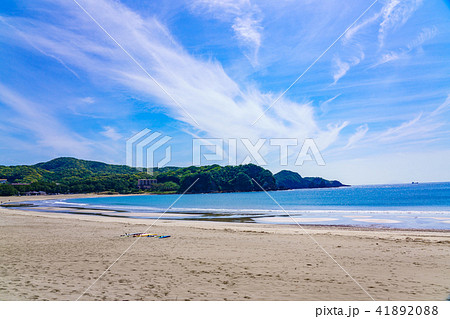 （静岡県）南伊豆　弓ヶ浜　海水浴場 41892088