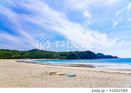 （静岡県）南伊豆　弓ヶ浜　海水浴場 41892089