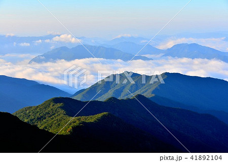 智異山 雲海 老姑壇 41892104