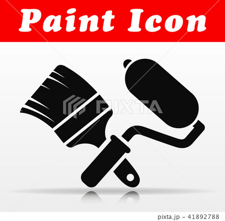 black paint vector icon design 41892788