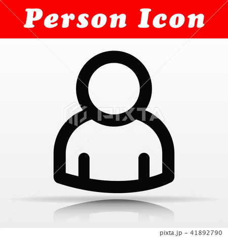 person vector icon line design 41892790