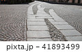 Ancient paving stones in centre of Piacenza 41893499