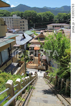 渋温泉　渋高薬師からの展望 41893763