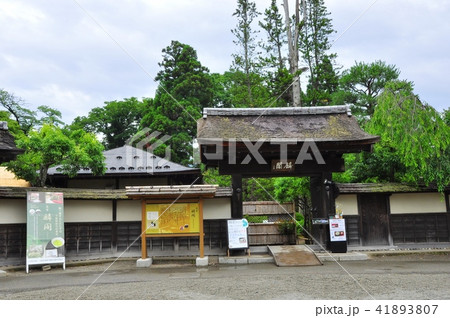 会津若松 鶴ヶ城茶室の麟閣前 会津若松 鶴ヶ城茶室の麟閣前 41893807