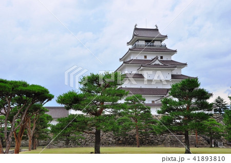 会津若松 鶴ヶ城全景 会津若松 鶴ヶ城全景 41893810