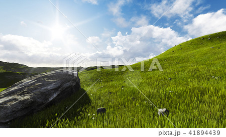 Mountain field Mountain field 41894439