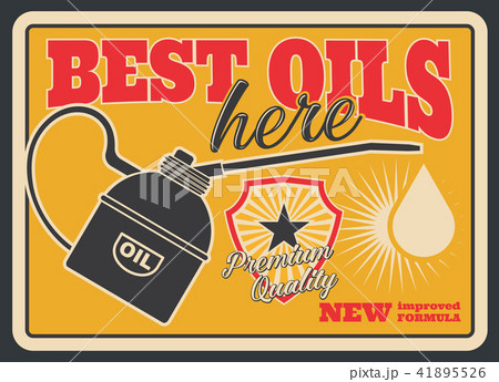 Motor oil grunge retro poster of car service Motor oil grunge retro poster of car service 41895526
