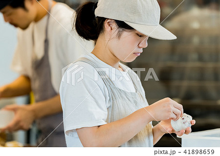 パン屋さんの写真素材