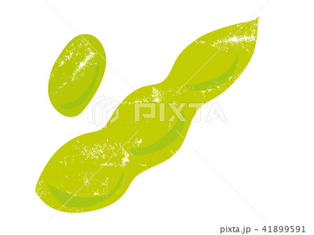 枝豆　水彩画 41899591