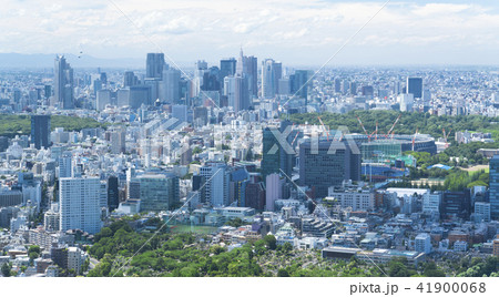 東京風景・新宿　代々木　青山　新国立競技場 41900068