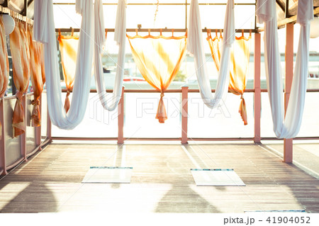 Healthy and fly Yoga Concept 41904052