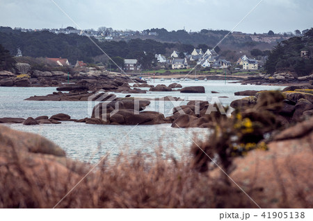 typical Brittany coast in the north of France 41905138