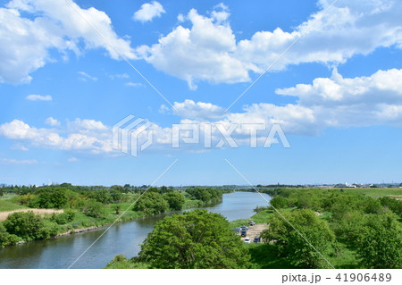 荒川と入間川の合流地点 荒川と入間川の合流地点 41906489