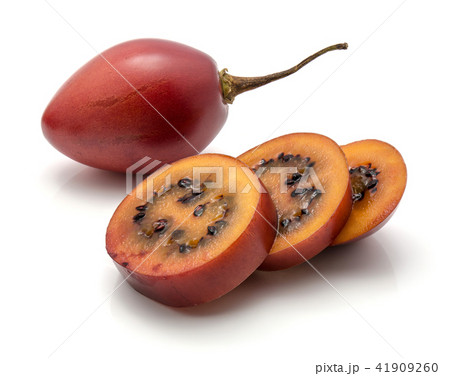 Fresh raw tamarillo isolated on white 41909260