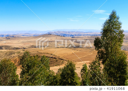 Bolivian landscape, hills near Tarabuco 41911068