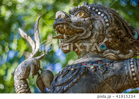 Hanuman statue The ancient character of Ramayana. 41915234