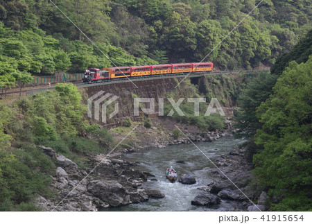 嵯峨野観光鉄道 トロッコ列車 嵯峨野観光鉄道 トロッコ列車 41915654