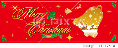 クリスマスバナー 41917418