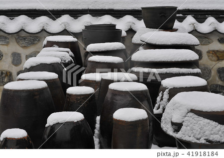 冬 瓦屋 韓屋村 41918184