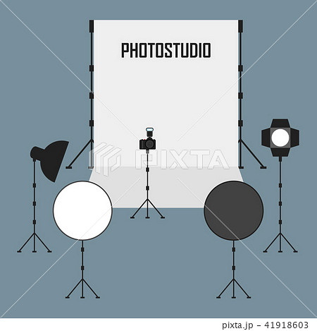 Photo Studio Backgroundのイラスト素材