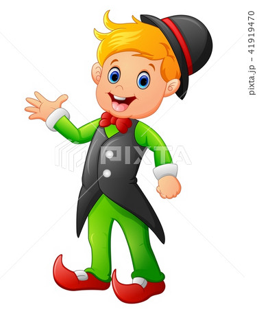 circus boy cartoon 41919470