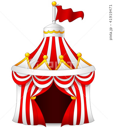 illustration of circus tent 41919471