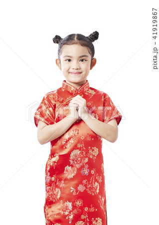 Little asian child , Chinese New Year Little asian child , Chinese New Year 41919867