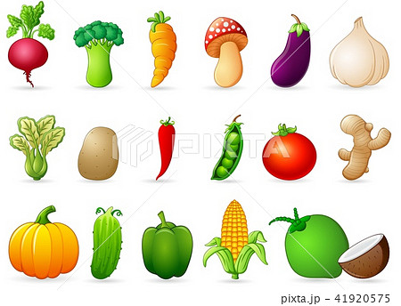 Fresh Organic Collard Greens Vegetable Cartoon - Stock Illustration  [104849295] - PIXTA