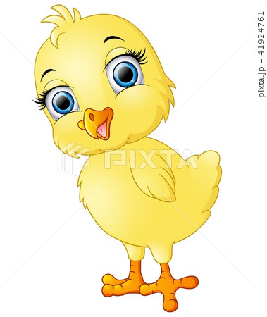 Happy chicks cartoon 41924761