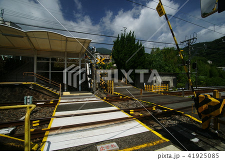 伊豆急 伊豆大川駅構内踏切 伊豆急 伊豆大川駅構内踏切 41925085