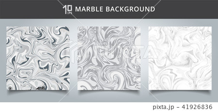 Template cover set gray white marble background  41926836