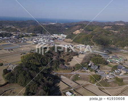 ドローン撮影 田舎 41930608