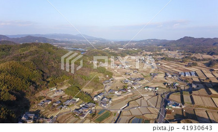 ドローン撮影 田舎 ドローン撮影 田舎 41930643