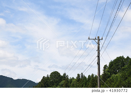 電柱 電柱 41930772