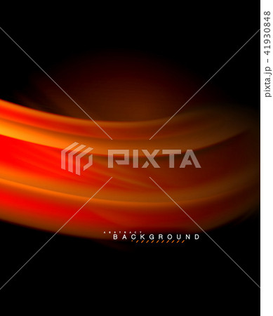Neon glowing wave, magic energy and light motion background. Vector wallpaper template Neon glowing wave, magic energy and light motion background. Vector wallpaper template 41930848