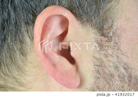 Man's right ear Man's right ear 41932017