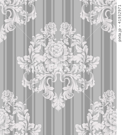 Vintage ornament pattern Vector. Baroque classic 41932971