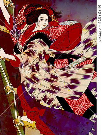 歌舞伎　櫓のお七 41933844