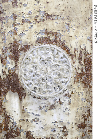 Rusty metal wall 41938843