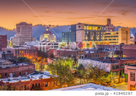 Asheville, North Caroilna, USA Skyline 41940297