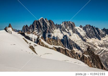 Mont Blanc massif,in the Chamonix mont blanc 41942393