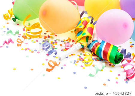 Birthday arrangement on white. 41942827