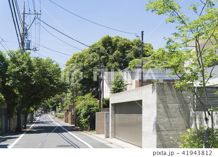 東京・住宅街・イメージ・成城 41943812